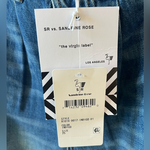 NWT Free People SR vs. SANDRINE ROSE “the virgin label”, Los Angeles Denim - Picture 6 of 10